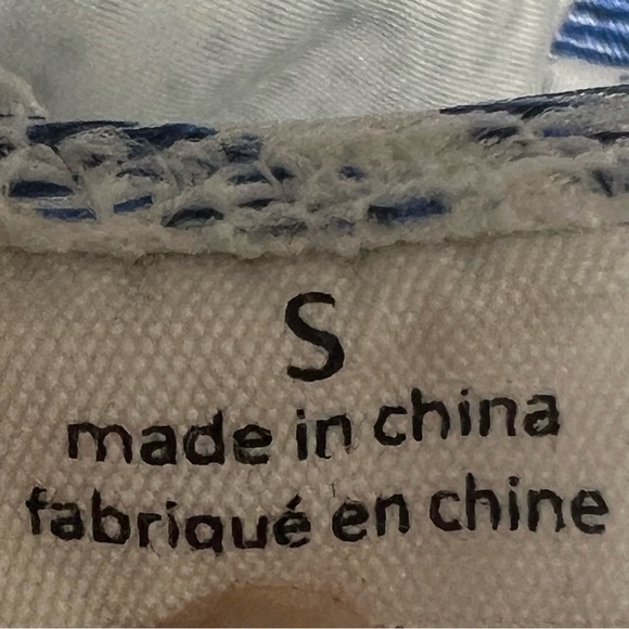 Somedays Lovin Sapphire Pools One Piece Swimsuit Small Deep V Ruffles - Picture 12 of 16